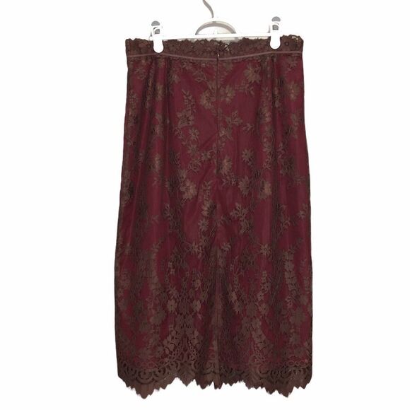 Twin-set Simona Barbieri Lace Pencil Skirt - Picture 2 of 10